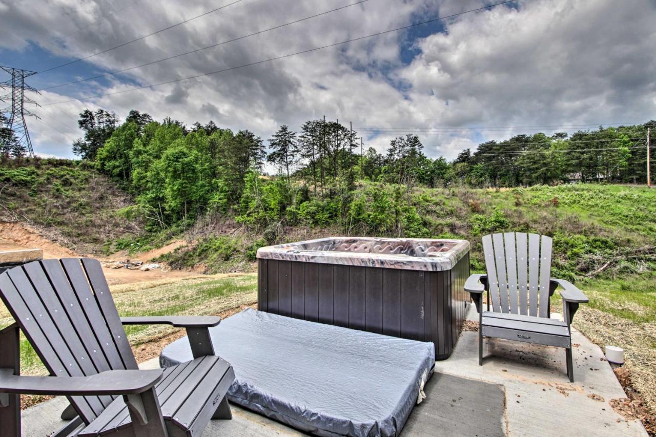 Rustic Mtn Retreat 1 Mi To Pigeon Forge Parkway! Exterior foto